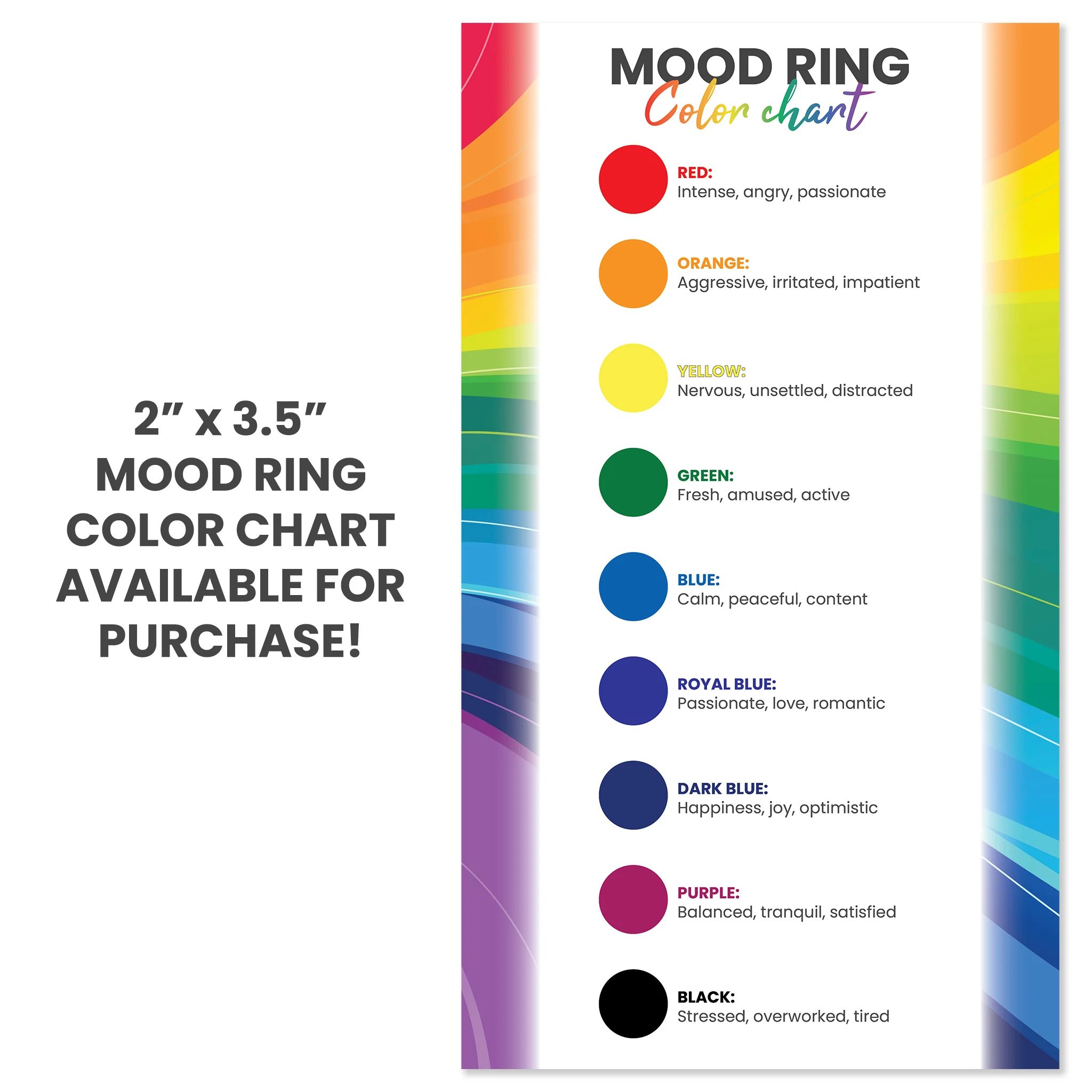 18K Gold PVD Stainless Steel Skull & Crossbones Mood Ring / CFR9013 - Image 6