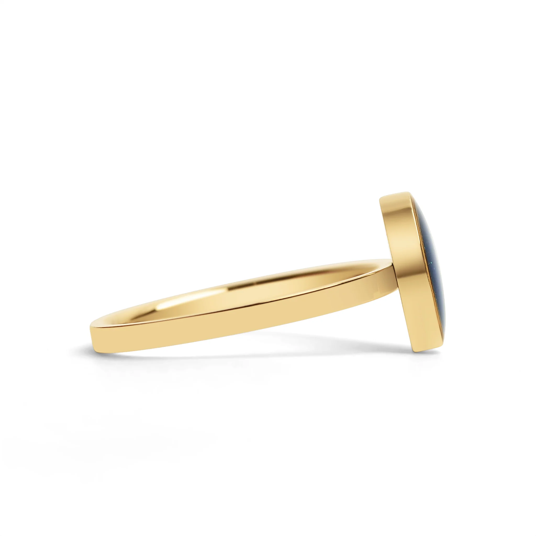 18k Gold PVD Stainless Steel Mood Ring / CFR7041 - Image 8