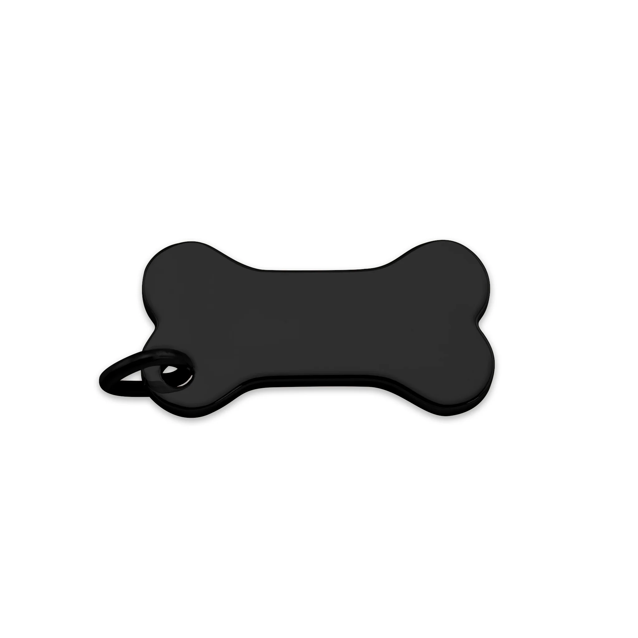 18K Gold PVD Stainless Steel Dog Bone Pendant / SBB0258 - Image 3