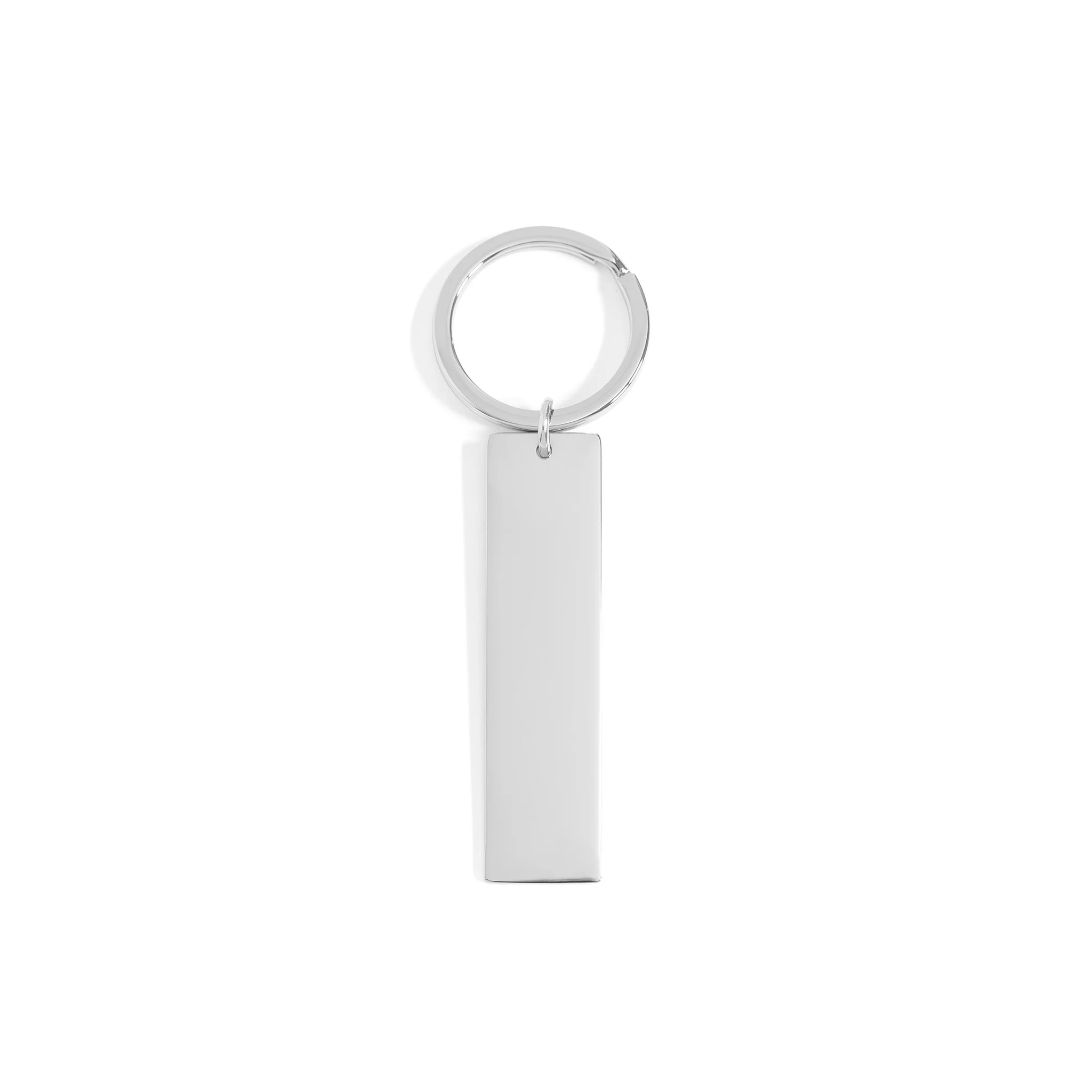 18K Gold PVD Stainless Steel Engravable Blank Keychain / SBB0139 - Image 11