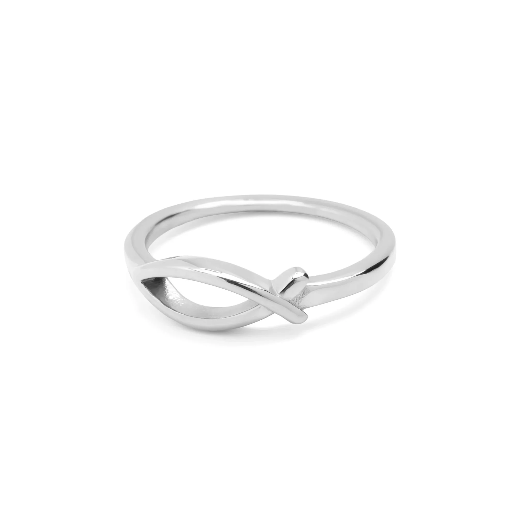 18K Gold PVD Stainless Steel Fish Stacking Ring / KSS0028 - Image 11