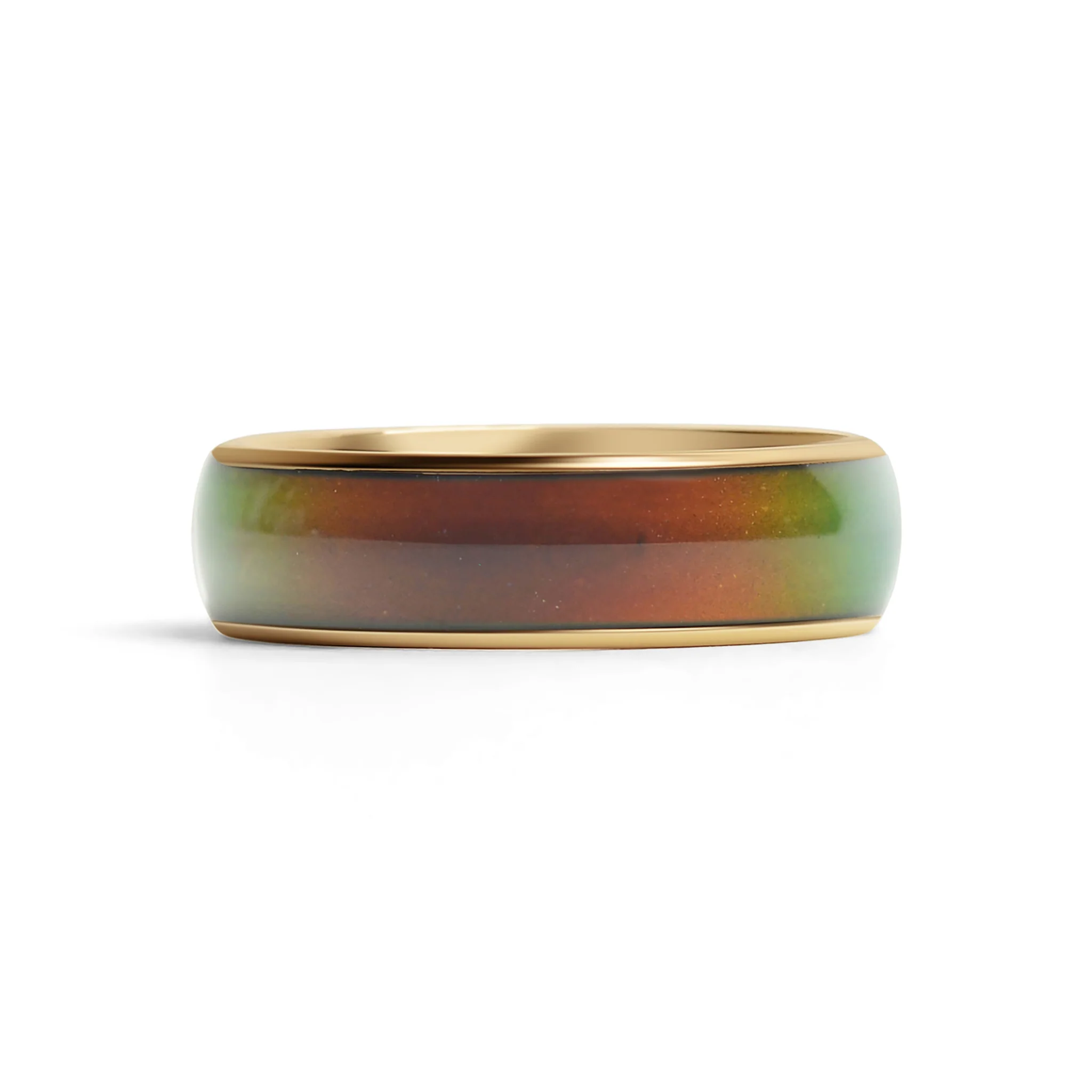 18K Gold PVD Stainless Steel Mood Band Ring / CFR7042 - Image 6
