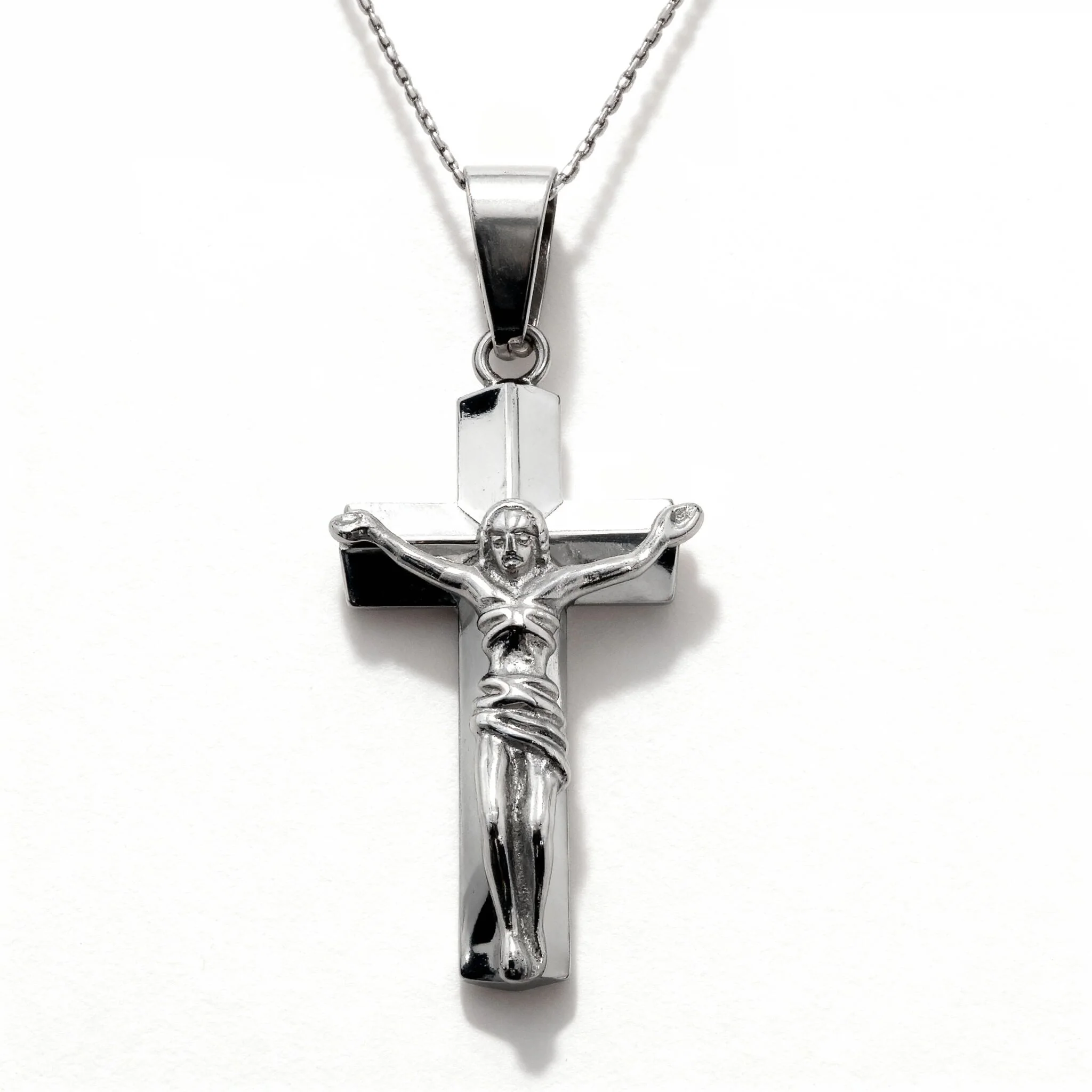 Stainless Steel Crucifix Cross Pendant / PDC9004 - Image 3