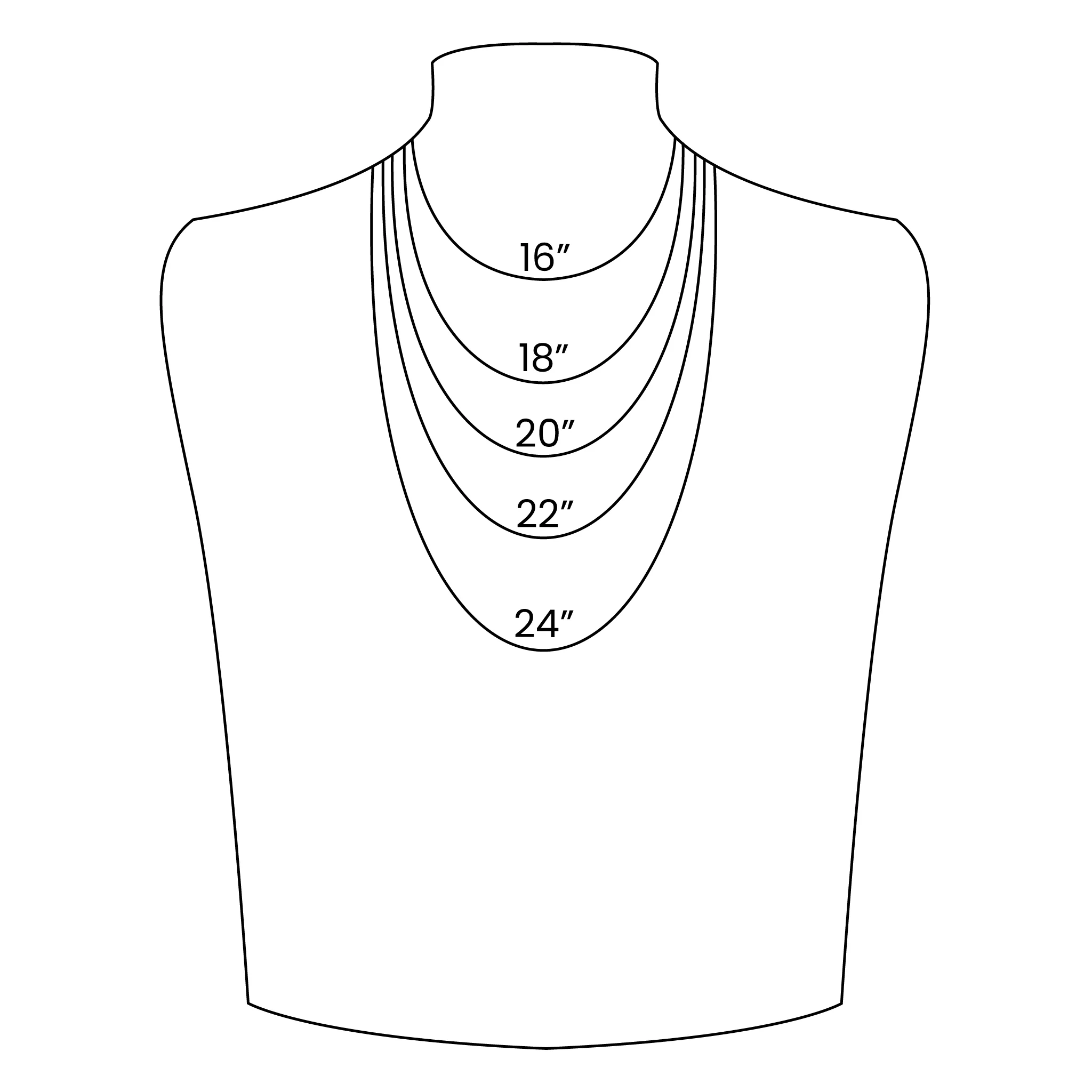 18K Gold PVD Stainless Steel PVD Coated Loop/Cable Chain Necklace / CHN3011 - Image 8